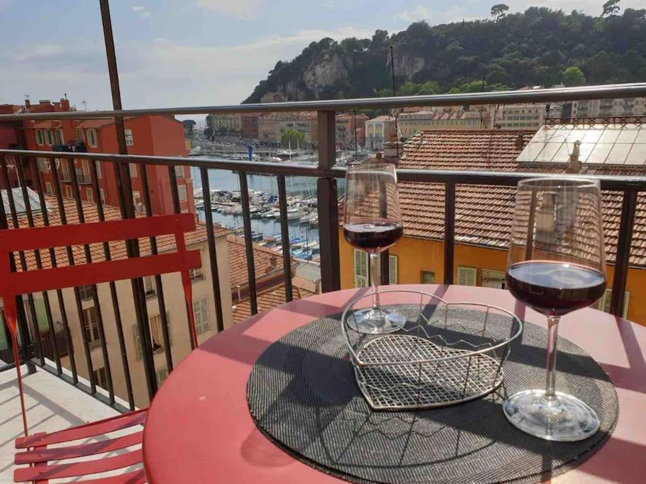 Balcony Last Floor Harbour Nice Parking On Demand المظهر الخارجي الصورة
